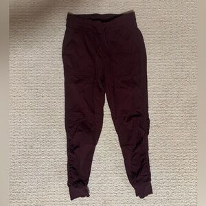Lululemon Athletica Maroon Dance Studio Joggers